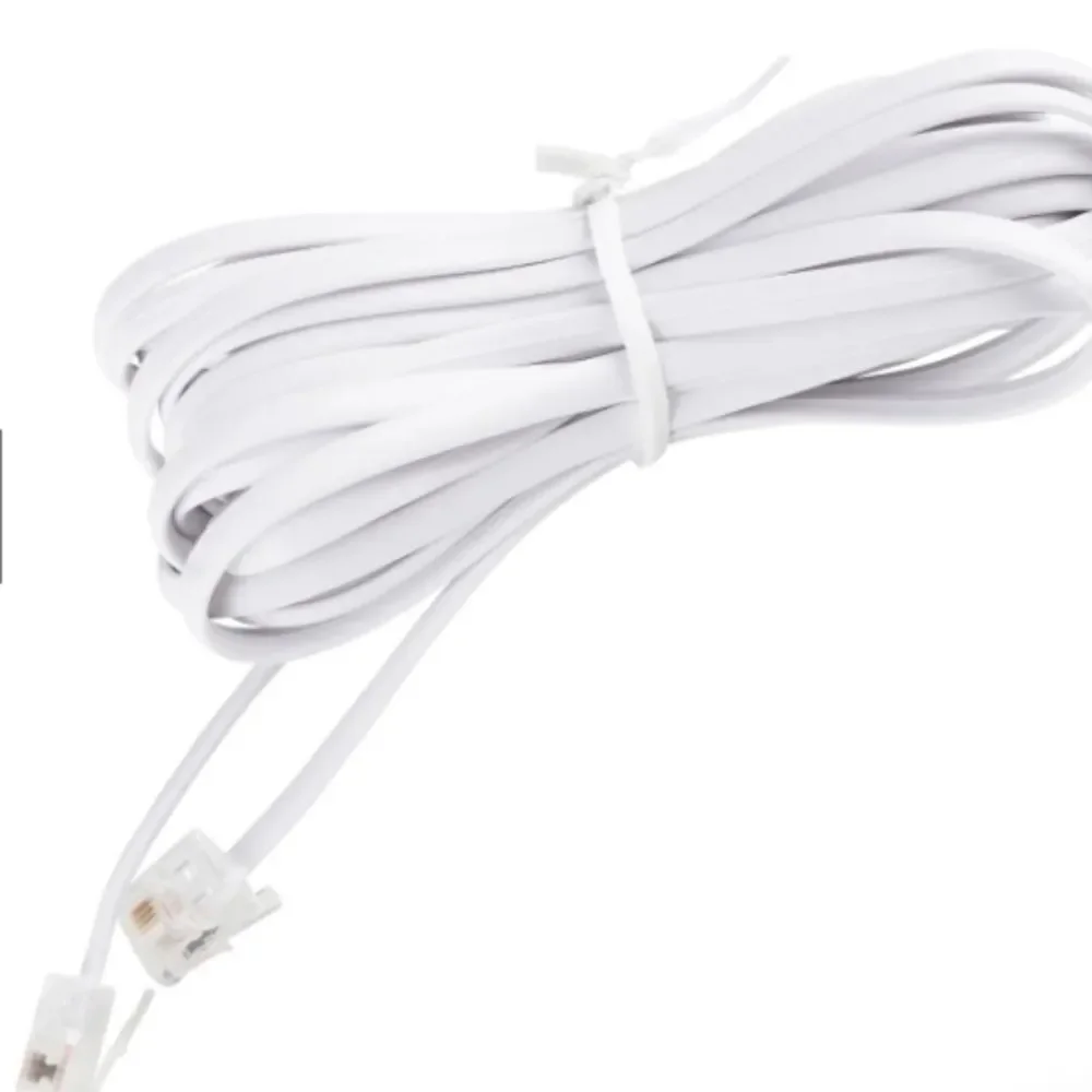 25 ft Phone Line Extension Cord - Choctaw White